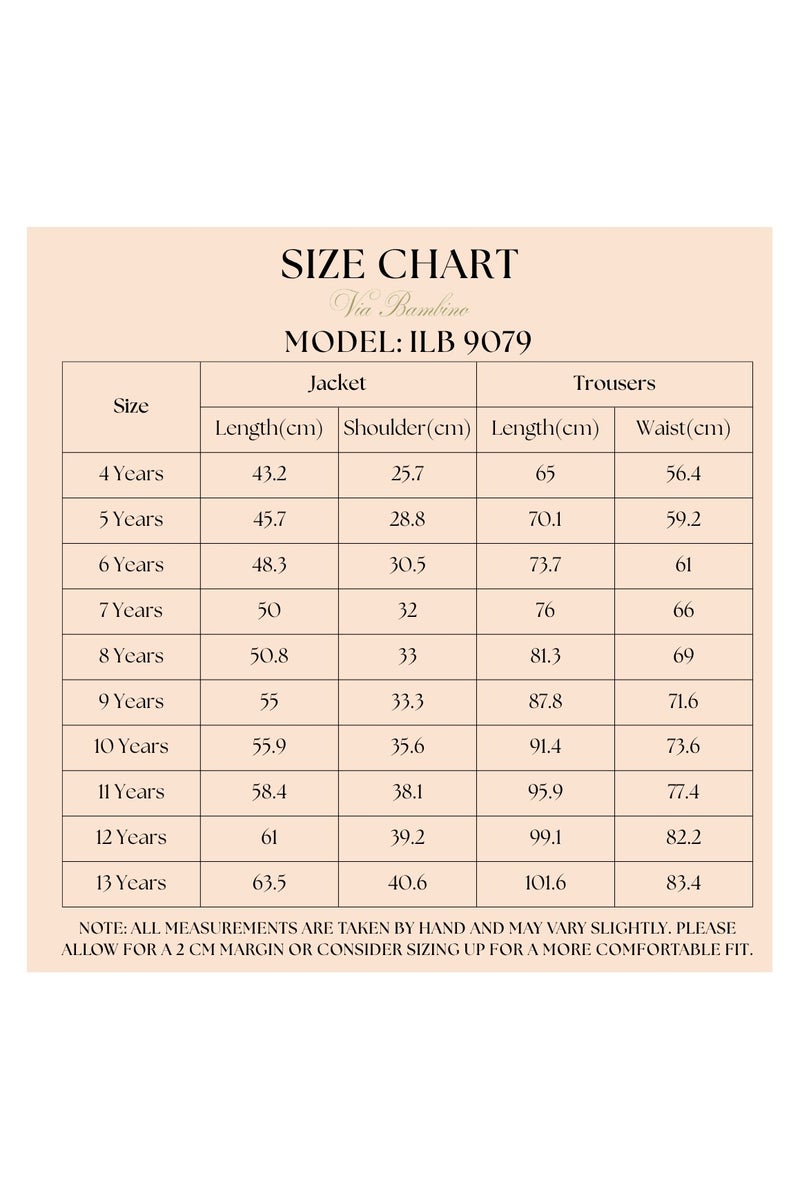 فيا بامبينو بدلة رسمية للأولاد رمادية 9079 - Image 3