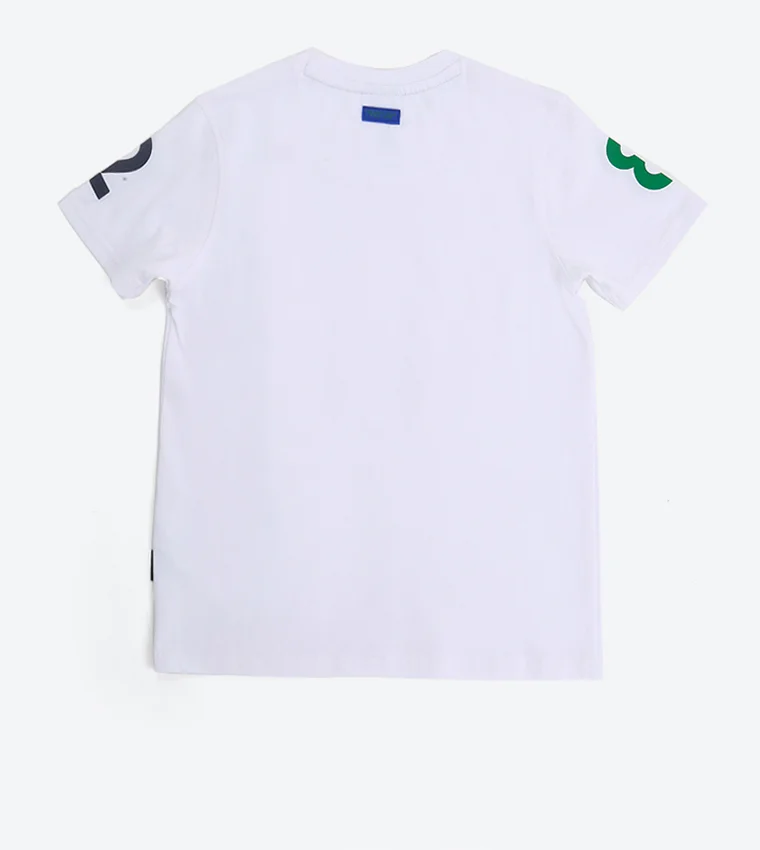 Beverly Hills Polo Club Logo Printed Short Sleeves T-Shirt