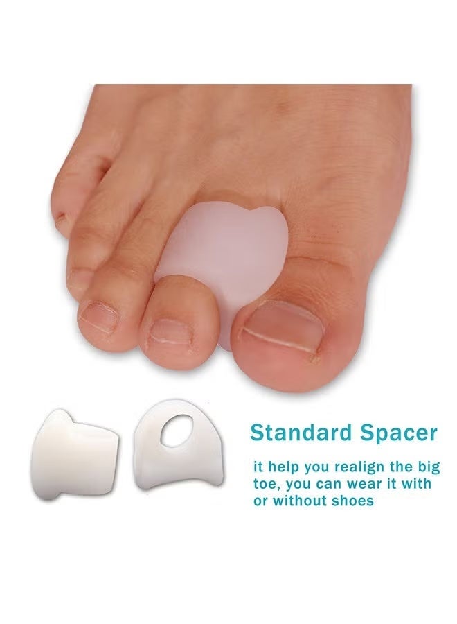 7Pcs Bunion Corrector Set, Bunion Pain Relief Protector Sleeves Kit, Relief Pain in Hallux Valgus, Big Toe Spacer Separators Brace Straighteners Splint 1 - Image 4