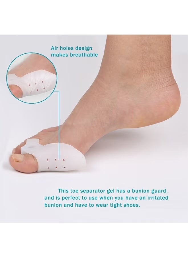 7Pcs Bunion Corrector Set, Bunion Pain Relief Protector Sleeves Kit, Relief Pain in Hallux Valgus, Big Toe Spacer Separators Brace Straighteners Splint 1 - Image 3