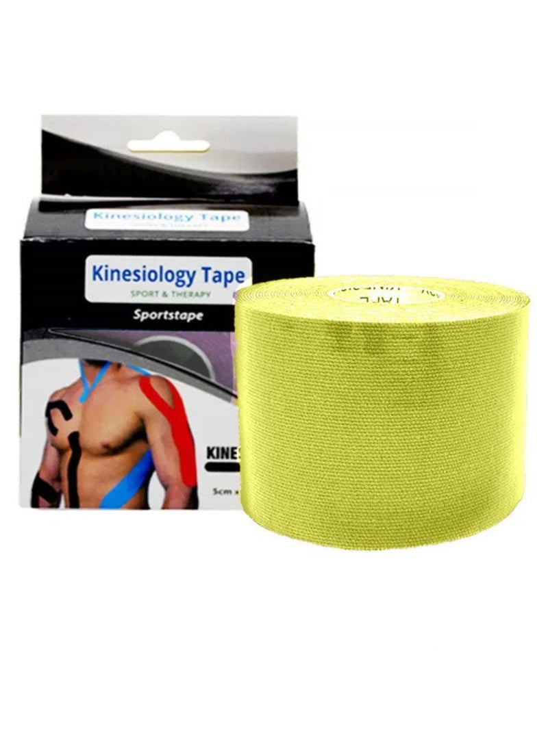 Spall Pack of Muscle Pain Relief Tape Waterproof Breathable Kinesiology Tape, Athletic Elastic Kneepad Muscle Pain Relief Knee Taping for Gym, Fitness Running, Tennis, Swimming Football  - Image 2