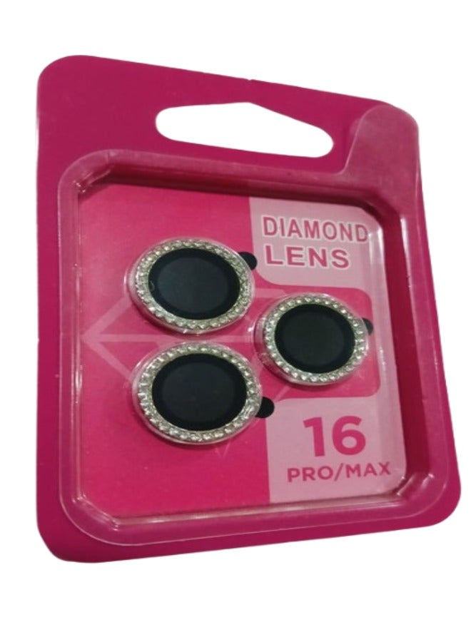 Diamond iPhone Camera Lens Protector - Superior Protection and Unparalleled Style - Compatible with iPhone 16 Pro/16 Pro Max