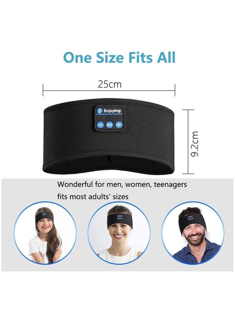 Arabest - Sleep Headphones Bluetooth Headband,Upgrage Soft Sleeping Wireless Music Sport Headbands, Long Time Play Headsets with Built in Speakers Perfect for Workout, Running, Yoga - Image 1