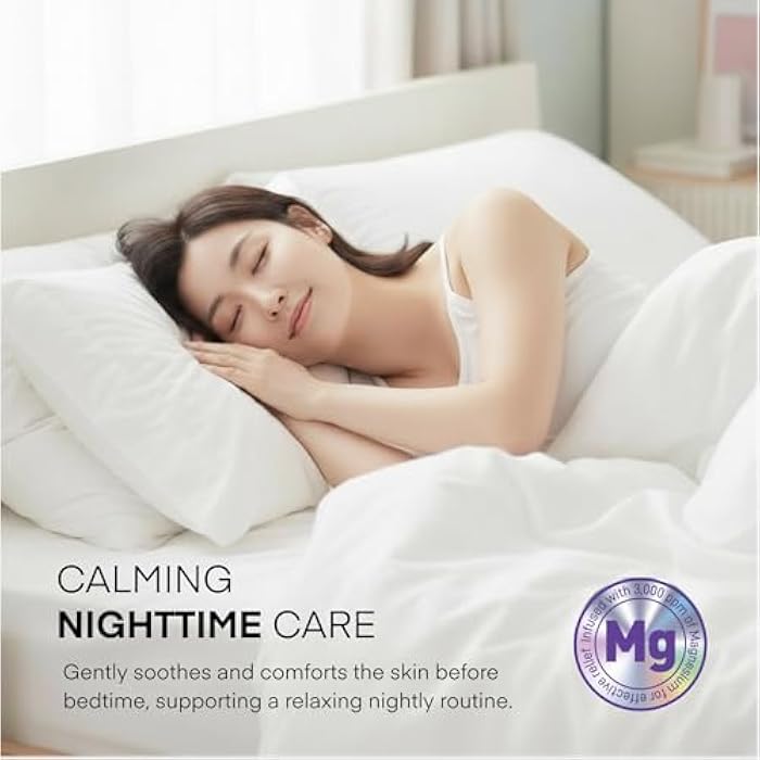 SEONGLOW Magnesium Cream for Sleep & Leg Cramps: Fast-Absorbing Lotion with Lavender & Shea Butter, promotes relaxation for kids and adults, 4.06 Fl Oz – Made in Korea - Image 3