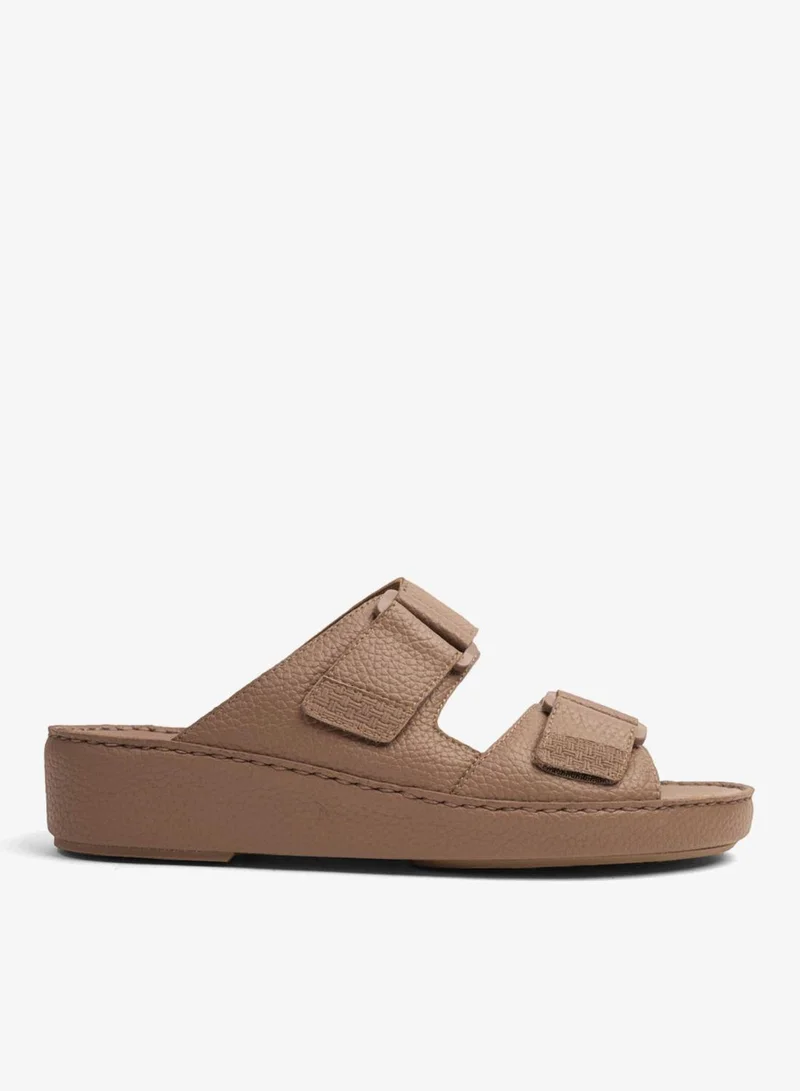 UOMO CAVALIER MEN'S ARABIC SANDAL WITH ADJUSTABLE STRAP STONE
