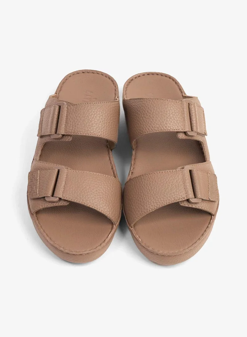 UOMO Cavalier  UOMO CAVALIER MEN'S ARABIC SANDAL WITH ADJUSTABLE STRAP STONE for Men | Best Price UAE