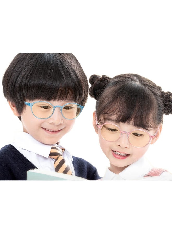 Quark Kids Anti-Blue Light Glasses Black Melanin Uv Protection Eye Care Radiation Flat Mirror Ty2106C2 - Image 3