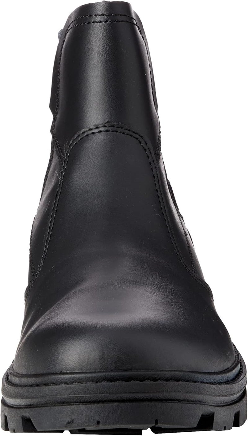 CATERPILLAR أحذية كات جلدية سوداء عالية الكعب للرجال - Image 2