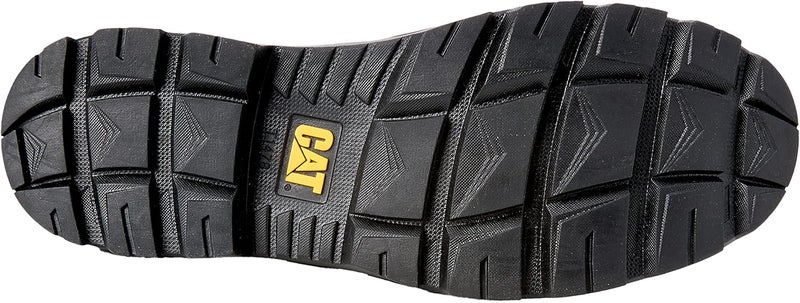 CATERPILLAR أحذية كات جلدية سوداء عالية الكعب للرجال - Image 3