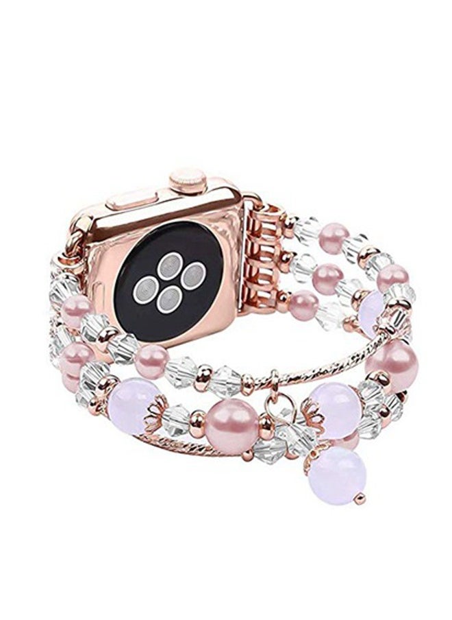 NIBEMINENT Suitable for Apple watch 38mm silicone strap bracelet  - Image 1