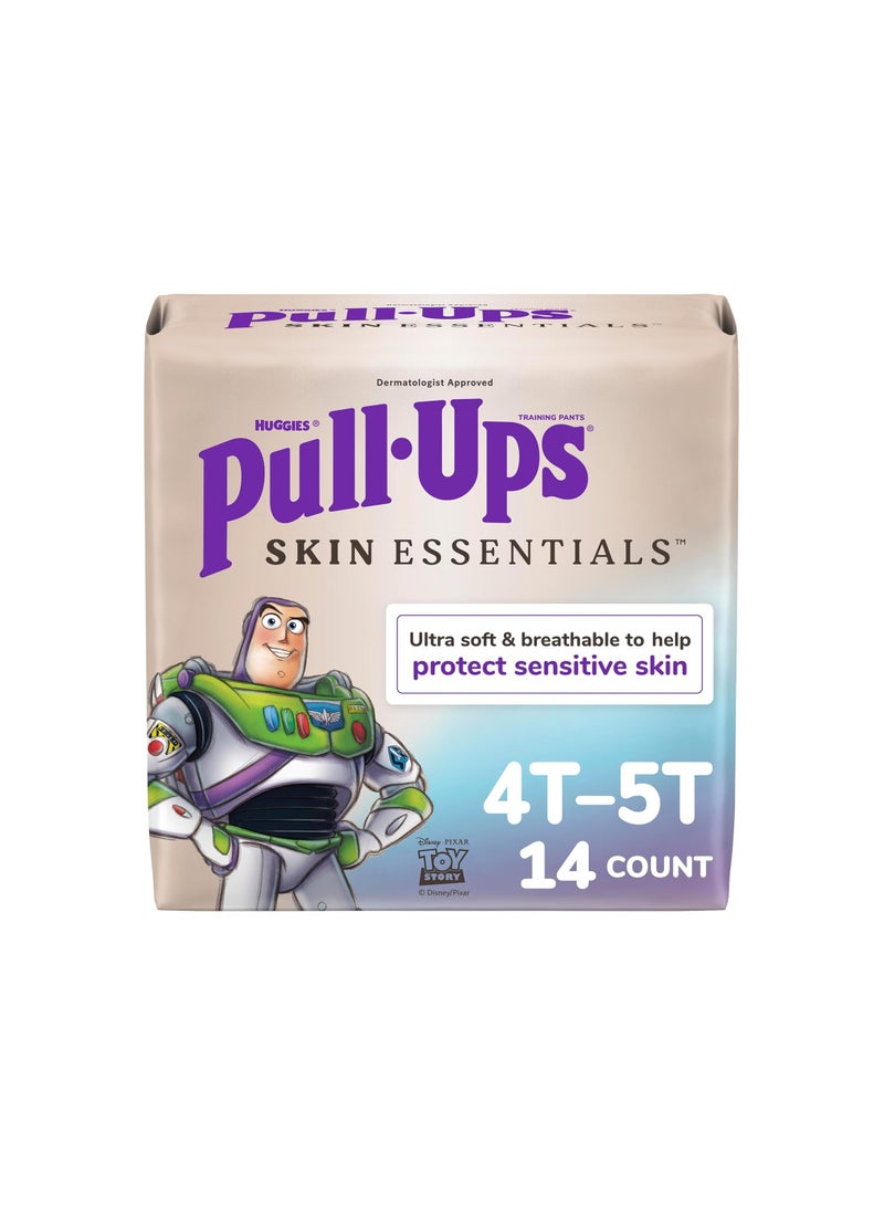 Pull-Ups Boys' Skin Essentials Potty Training Pants, Training Underwear, 4T-5T (38-50 lbs), 14 Ct - Image 1