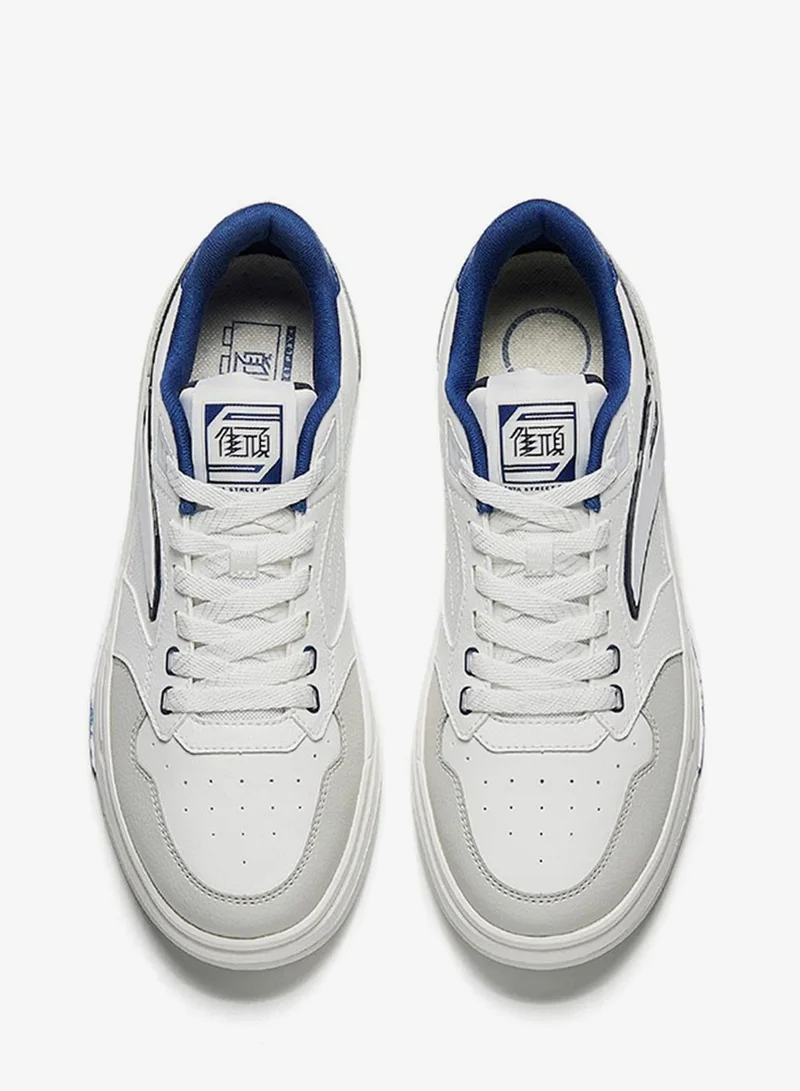 Anta Multicolour Stree LT 3 Skater sneakers | Classic Color-Block Trendy Women Low-Top White for Men | Best Price UAE