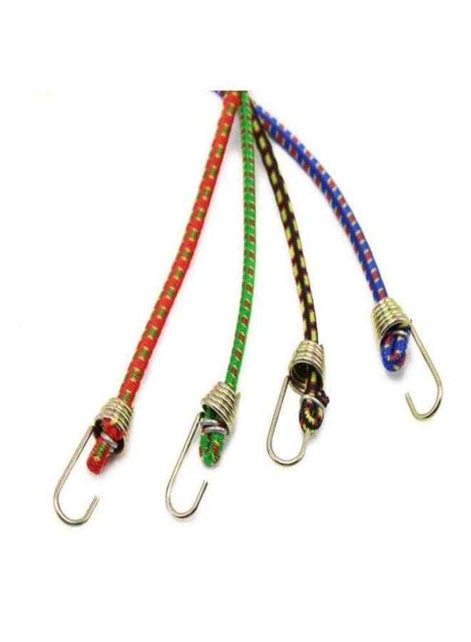 COPY LINE 15 FT Cloths Drying Ropes | Multi Colour | Bungee Cord | Ropes with HOOKES,Pack 2 - Image 2