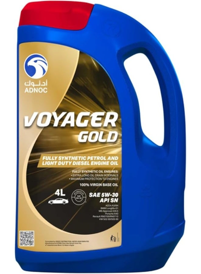 ADNOC Voyager Gold 5W-30 (4L) - Image 1