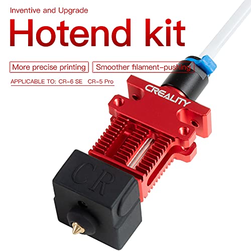POLISI3D Original Creality CR6 SE Hotend Extruder Kit with Extra 2pcs Nozzles 0.4mm for CR-6 SE/Max/CR-5 PRO 3D Printer with Cartridge Heater, Thermistor - Image 2