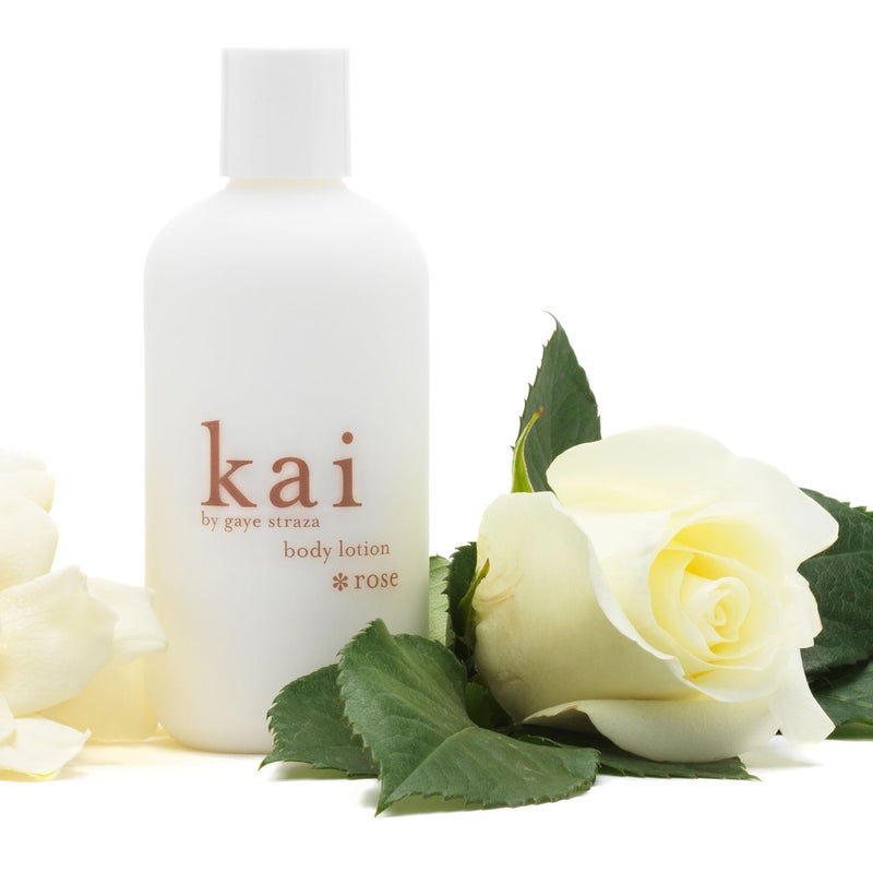 kai body lotion - shea butter, extracts of cucumber, comfrey and ivy, scented with the fresh, clean signature fragrance & rose absolute, vegan, cruelty free, made in the usa. 8 Fl Oz. - Image 2