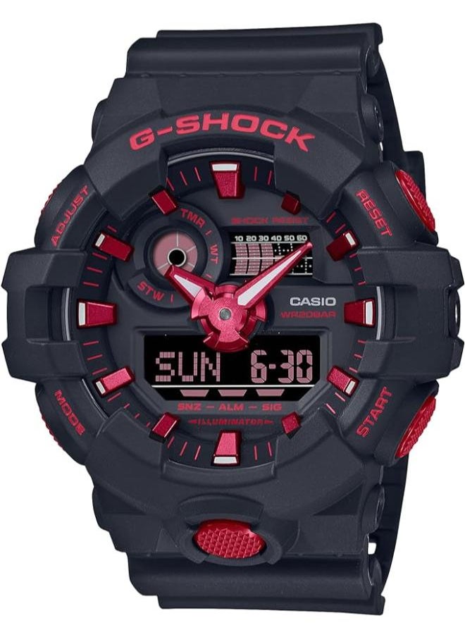 CASIO Casio Men's Watch G-shock Digital Analog Camouflage Resin Band GA-700BNR-1ADR  - Image 1