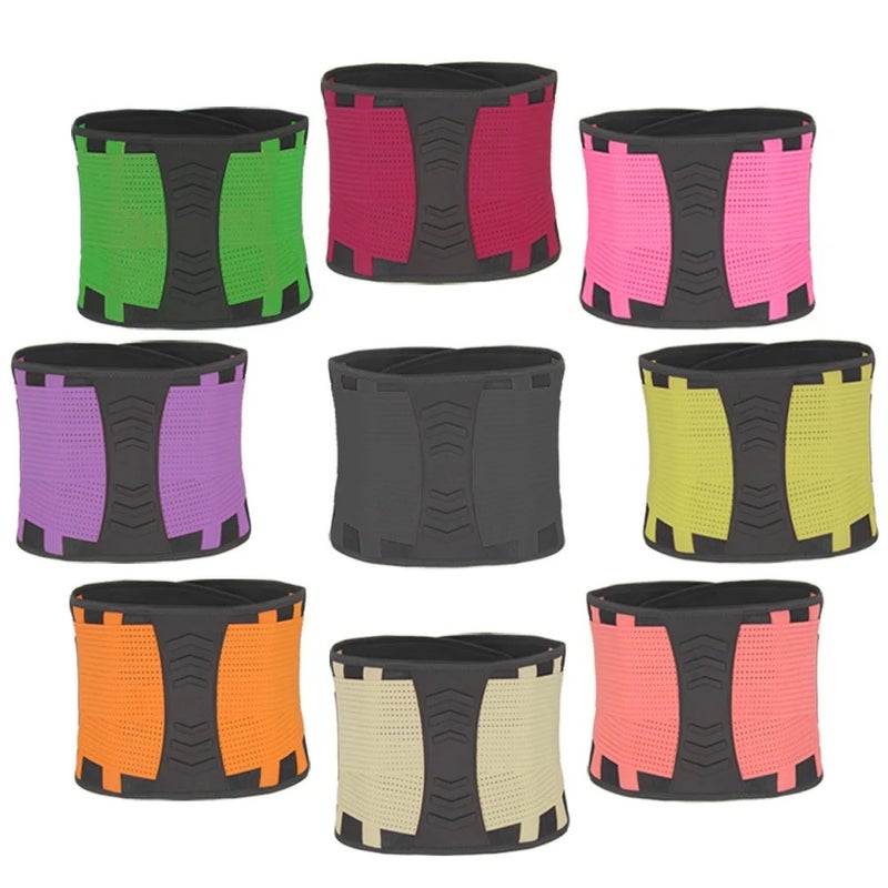 Bluejw Women Men Waist Trainer Belt - Waist Shaper Slimming Body - Abdominal Waist Trimmer Exercise Fitness Support - Image 1