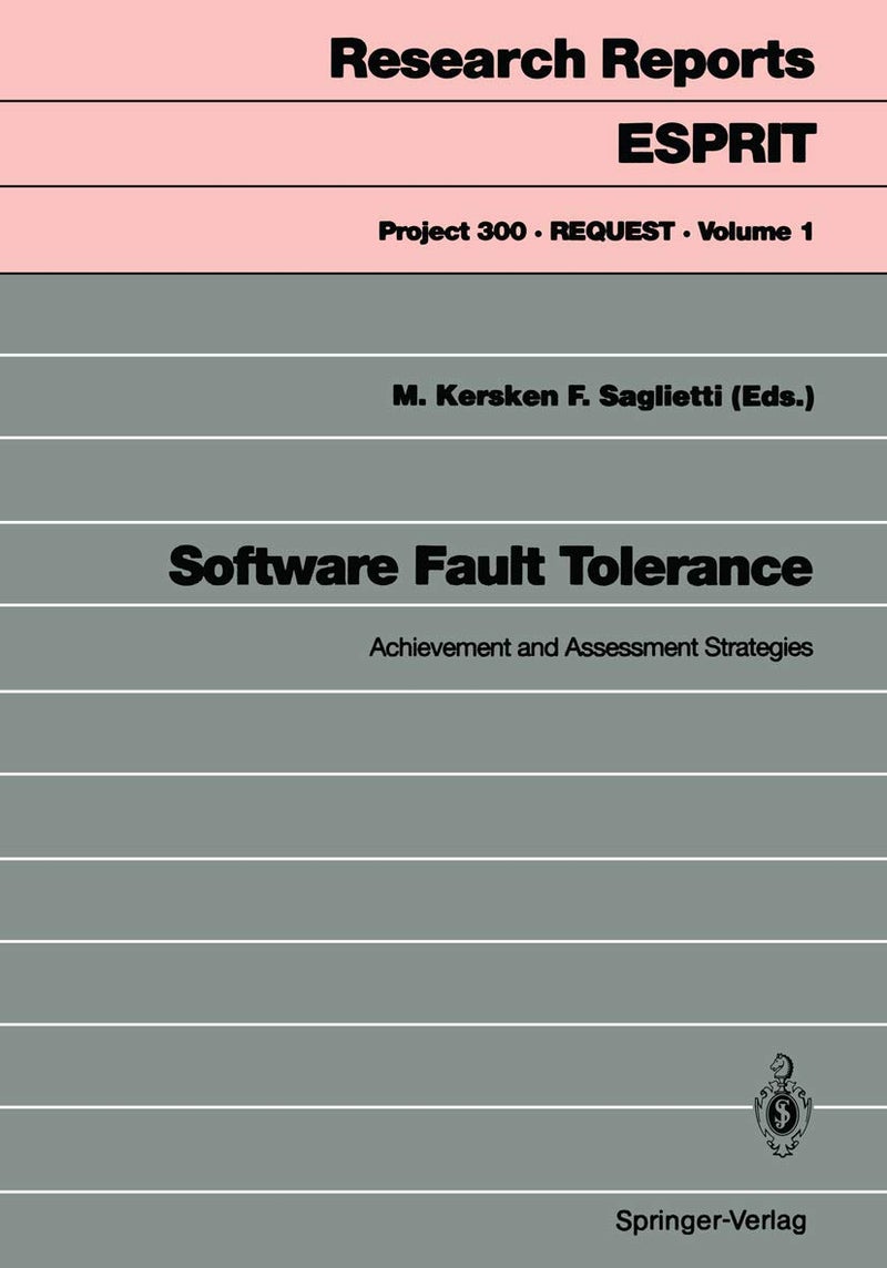 Software Fault Tolerance
