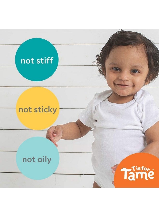 T is for Tame Allnatural Hair Taming Cream For Kids Frizz & Flyaway Control Coconut Oil & Jojoba Leavein Safe For Babies & Toddlers Nongreasy 3.38 Fl Oz (Bundle Of 2)  - Image 5