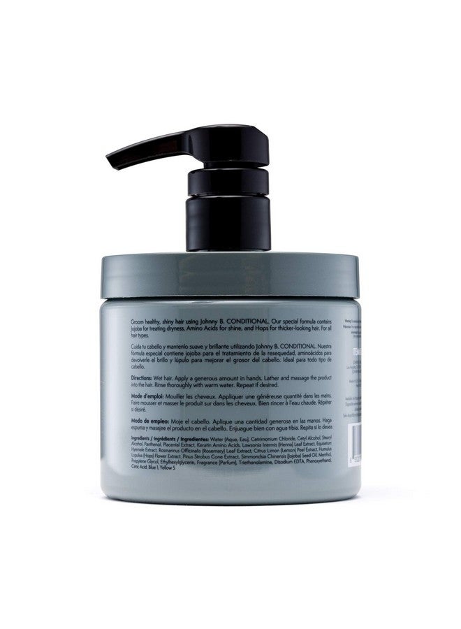 JOHNNY B. Conditional Hair Conditioner 16 Oz. - Image 3