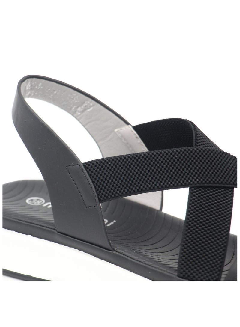 Mon Ami Monami Flat Sandals for Women | Casual Fashion Shoes, Soft Bottom Women Sandals for Girls & Ladies | Lightweight Girls Sport Comfy Sandals - Image 3