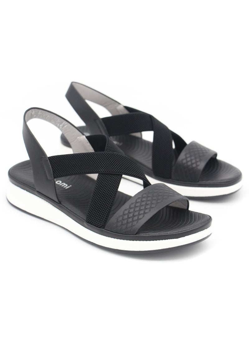 Mon Ami Monami Flat Sandals for Women | Casual Fashion Shoes, Soft Bottom Women Sandals for Girls & Ladies | Lightweight Girls Sport Comfy Sandals - Image 2