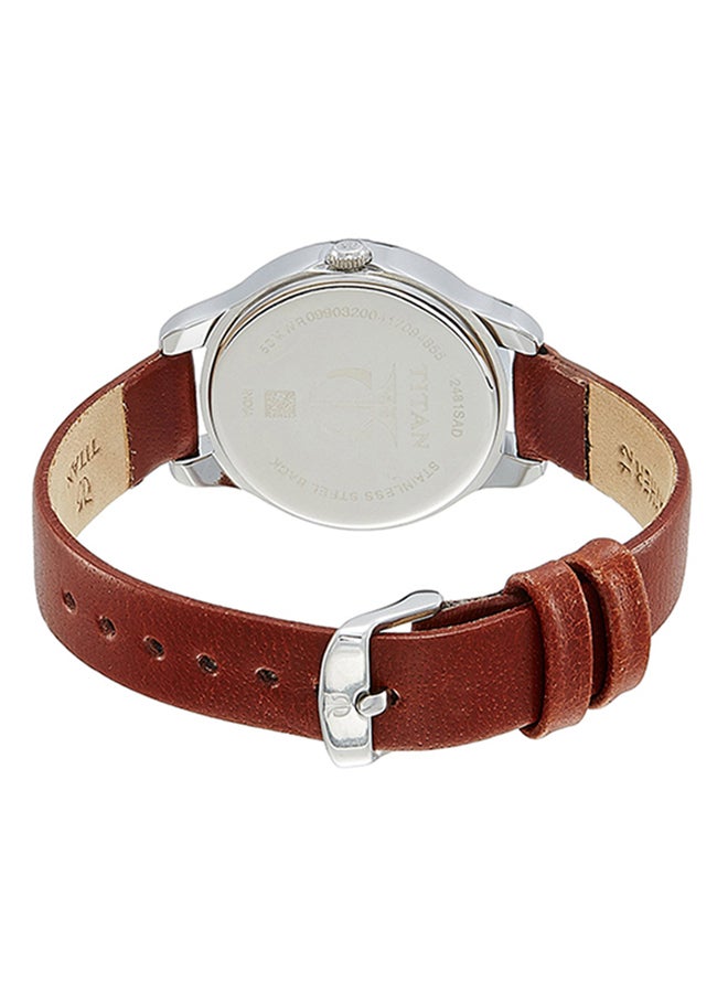 TITAN Women Water Resistant Analog Watch 2481SL07 - Image 2