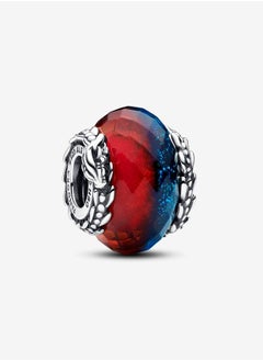 Game of Thrones Ice & Fire Dragons Dual Murano Glass Charm for Pandora Moments Women's Bracelet 792966C00