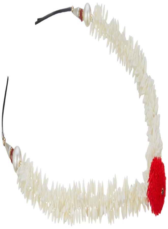 Chanderkash Bun Maker Hair Accessories Hair Gajra, White - Image 1