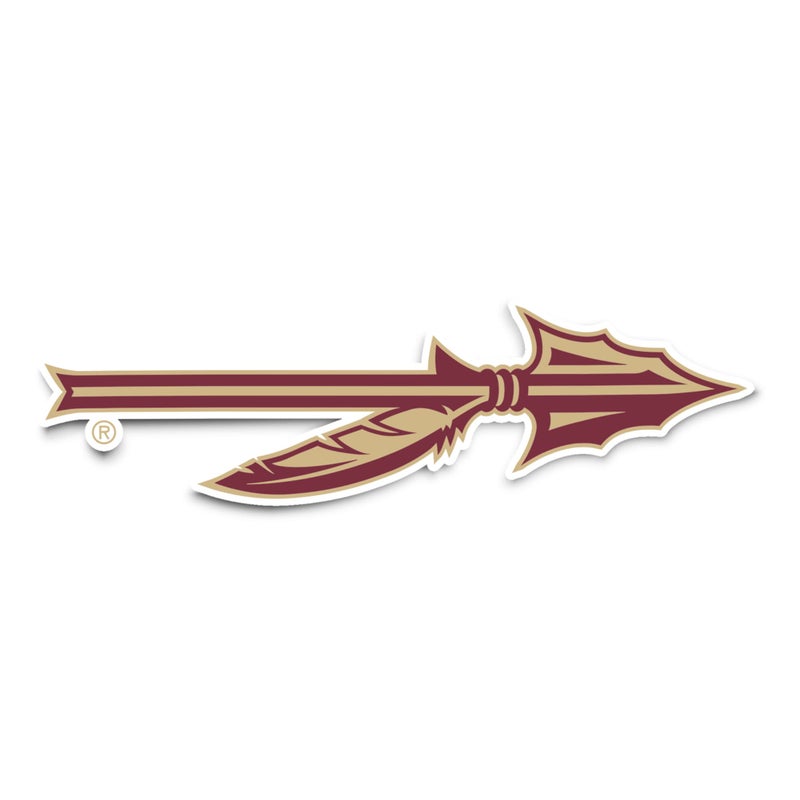 Desert Cactus Florida State University Seminoles FSU Vinyl Decal Laptop Water Bottle Car Scrapbook Sticker IND 13