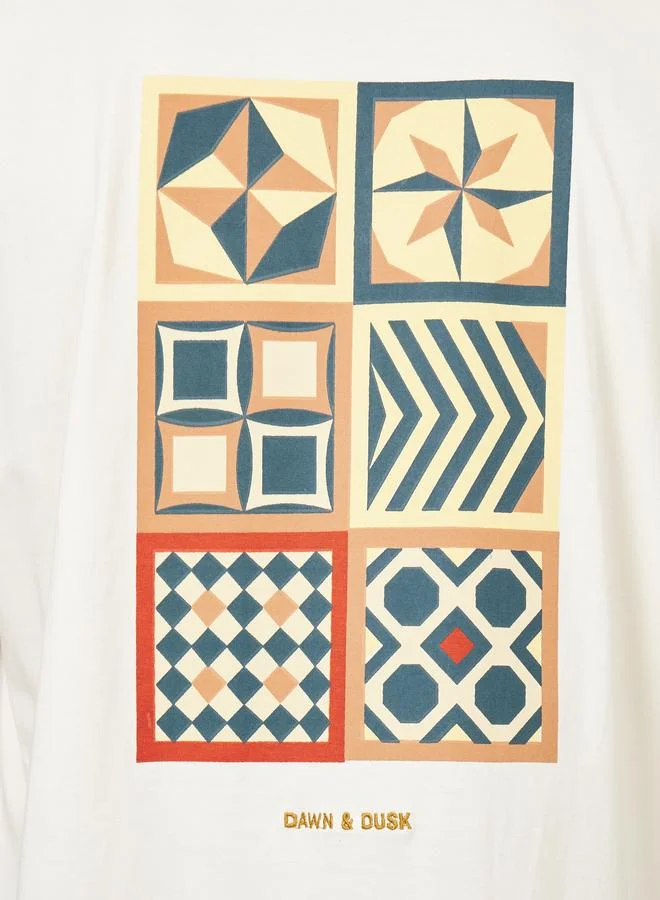 Styli Styli Front and Back Print Oversized T-shirt