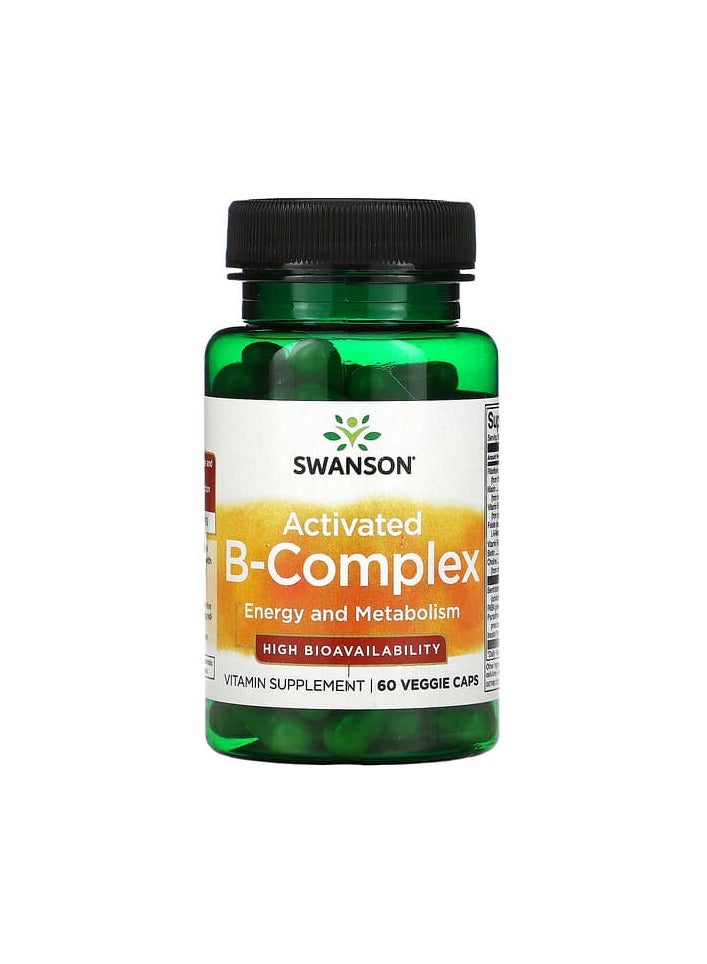 Activated B-Complex, 60 Veggie Caps