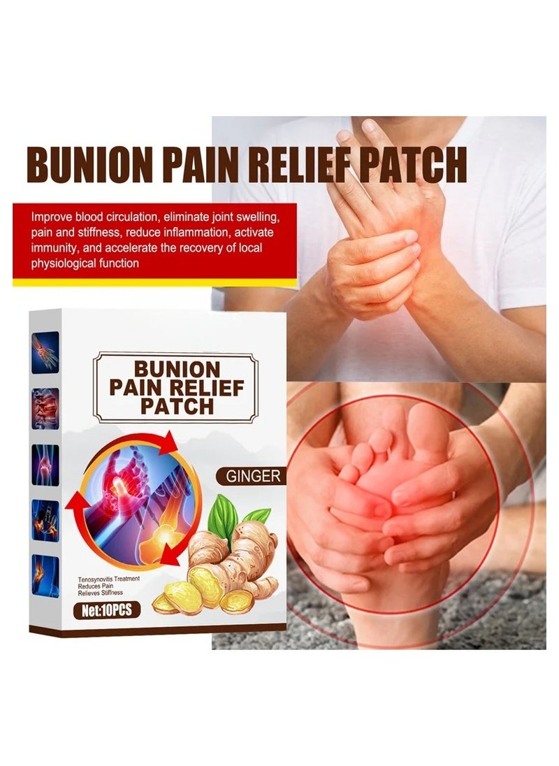 Generic - Lymphatic Detox Healing Ginger Patch, an easy-to-use solution crafted with 100% natural herbal ginger. Designed to address inflammation, swelling, and promote foot health - Image 1