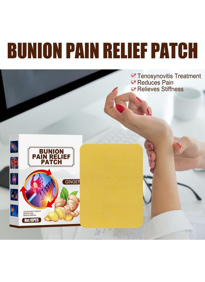Generic - Lymphatic Detox Healing Ginger Patch, an easy-to-use solution crafted with 100% natural herbal ginger. Designed to address inflammation, swelling, and promote foot health - Image 1