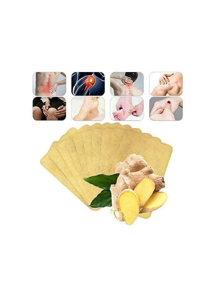 Generic - Lymphatic Detox Healing Ginger Patch, an easy-to-use solution crafted with 100% natural herbal ginger. Designed to address inflammation, swelling, and promote foot health - Image 1