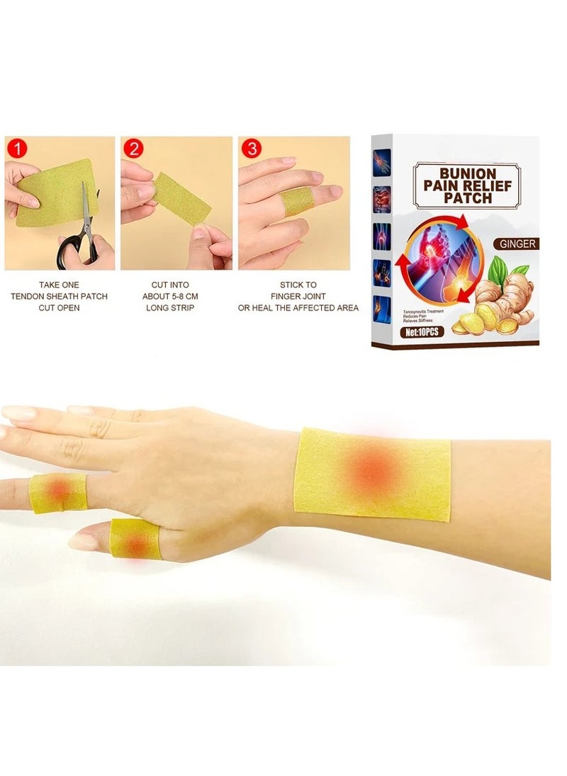 Generic - Lymphatic Detox Healing Ginger Patch, an easy-to-use solution crafted with 100% natural herbal ginger. Designed to address inflammation, swelling, and promote foot health - Image 1