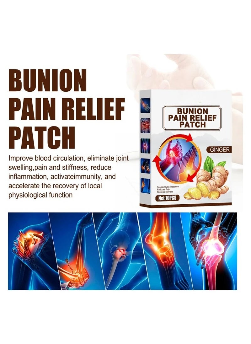 Generic - Lymphatic Detox Healing Ginger Patch, an easy-to-use solution crafted with 100% natural herbal ginger. Designed to address inflammation, swelling, and promote foot health - Image 1