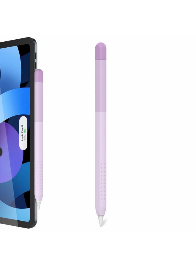 Delidigi for Apple Pencil 2nd Generation Case and Apple Pencil Pro (2024) Cover Gradient Color Silicone Sleeve Accessories Support iPencil Magnetic Charging and Double Tap - Image 1