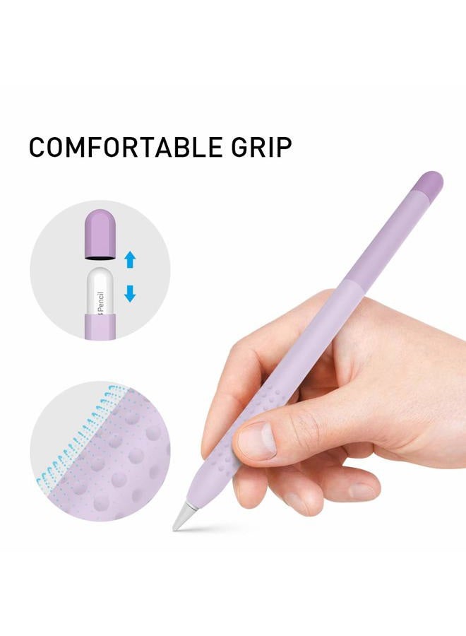 Delidigi for Apple Pencil 2nd Generation Case and Apple Pencil Pro (2024) Cover Gradient Color Silicone Sleeve Accessories Support iPencil Magnetic Charging and Double Tap - Image 5