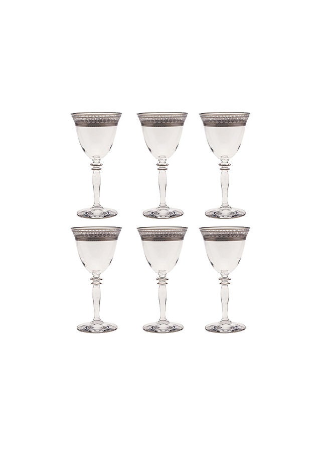 Villeroy & Boch 6-Piece Palace Platinum Juice Glasses  - Image 2
