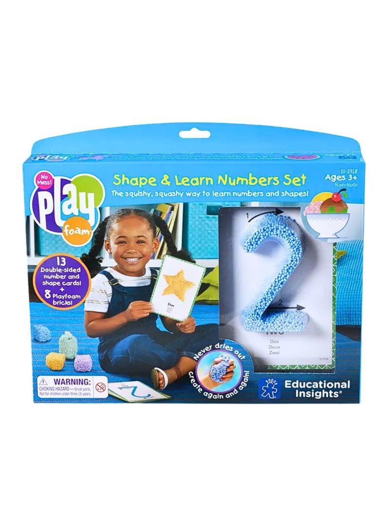 إديوكيشنال إنسايتس مجموعة رغوة اللعب لتشكيل وتعلم الأرقام - Image 1
