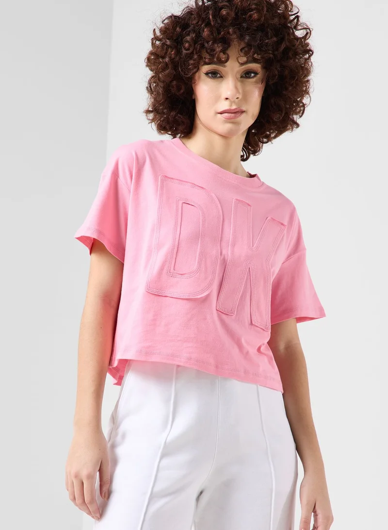 DKNY Logo Patch T-Shirt