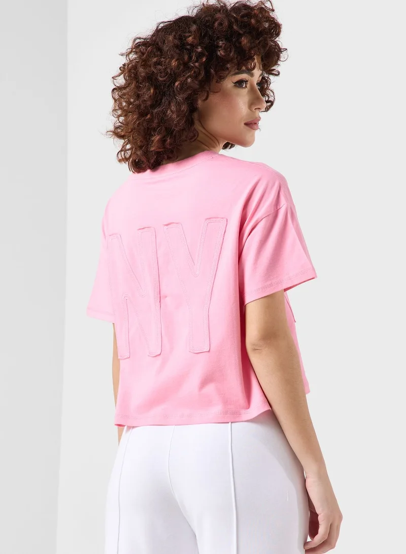 DKNY Logo Patch T-Shirt