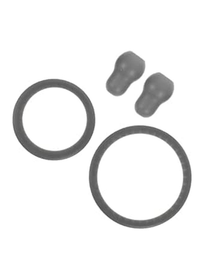 Silicone Stethoscope Accessories Kit 4 Pcs with Replacement Diaphragm and Soft Ear Tips for Enhanced Sound Isolation - Image 1