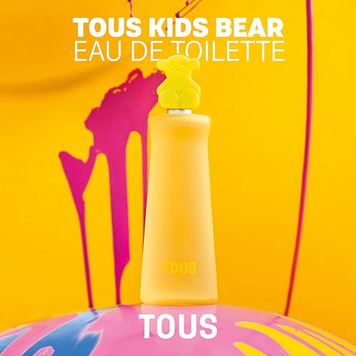 TOUS Eau de Toilette Spray for Boys and Girls Citric Floral Notes Gentle on Childrens Sensitive Skin Ideal for Everyday Use Pear Coconut Freesia and Vanilla Ice Cream Notes 34 Fl Oz - Image 3