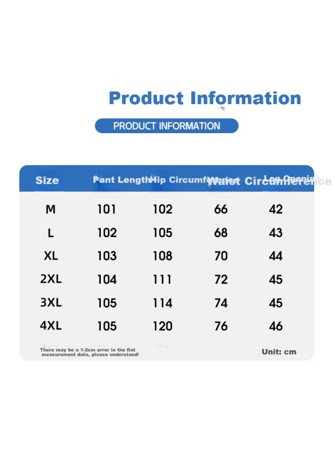 Pull Back Warrior Straight Leg Loose Fit Jeans Men's Summer Casual Pants Breathable Wide Leg Pants American Style Long Pants Deep Blue 3XL - Image 3