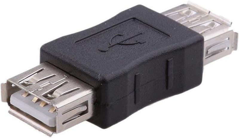 مقترن USB - محول الجنس من نوع A أنثى إلى نوع A أنثى (عبوة من 2)