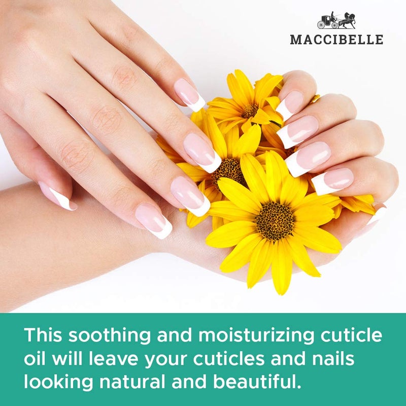 Maccibelle Pure Cuticle & Nail Oil Pen 2ml Heals Dry Cracked Cuticles (Sweet Vanilla) - Image 5