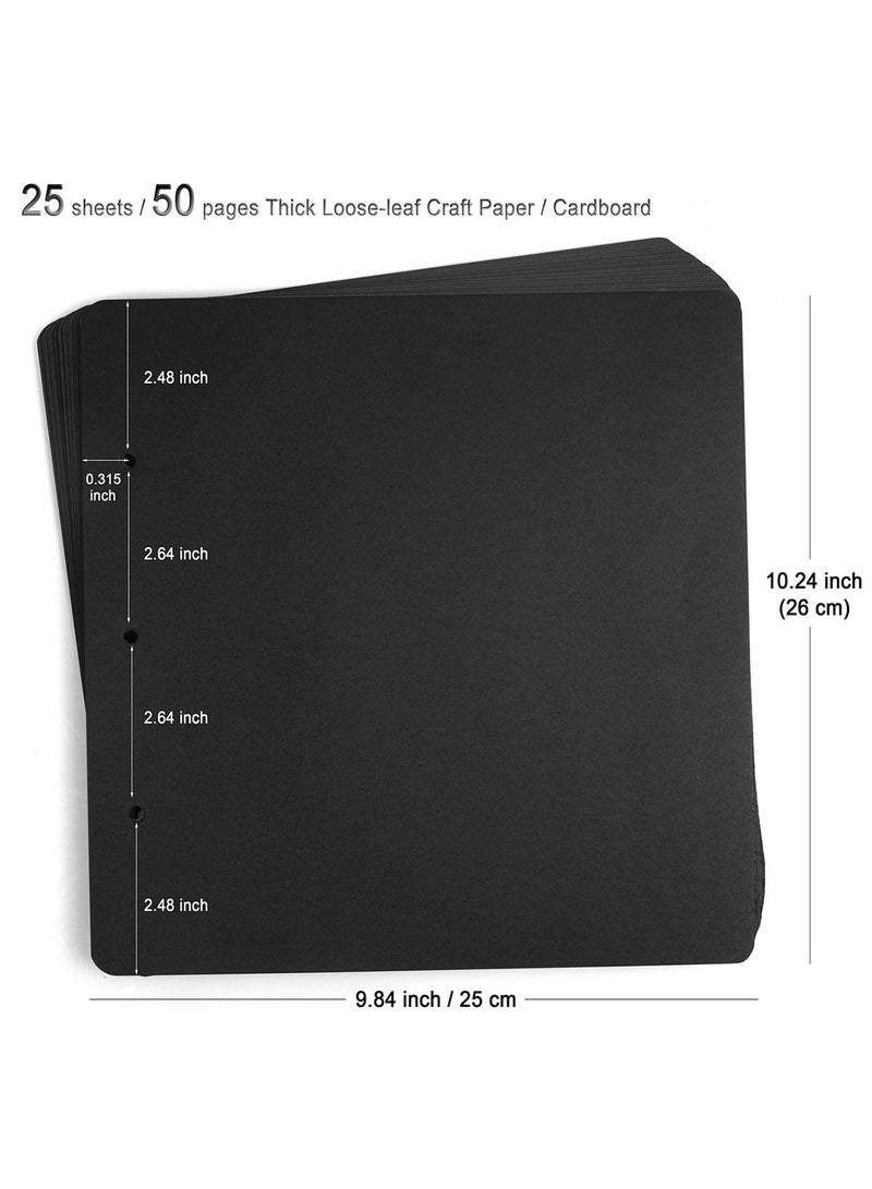 PRESERVE MEMORABLE MOMENTS - Capture and keep precious memories with your heartfelt words and enduring photos in this customizable scrapbook. - Image 3
